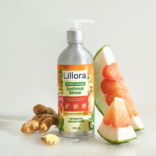 LUSTROUS SHINE INTENSIVE REPAIR MASK - CITRUS GINGER